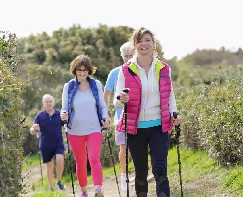 Kurz Nordic Walking pro úplné i mírně pokročilé začátečníky všech věkových kategorií